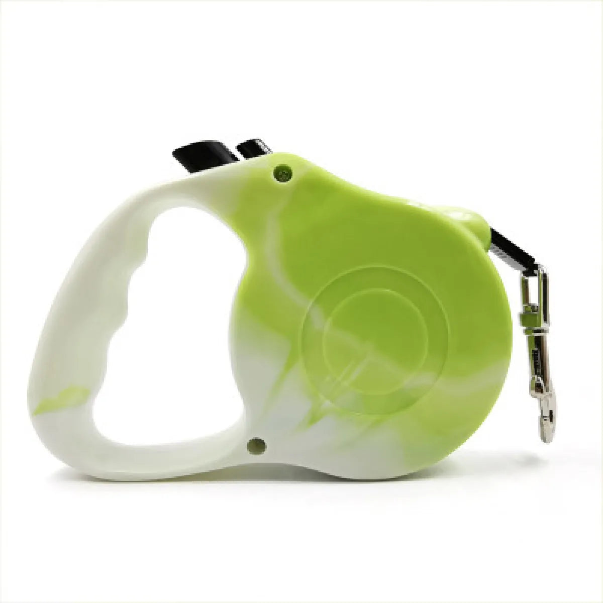 Bone Print Retractable Dog Leash
